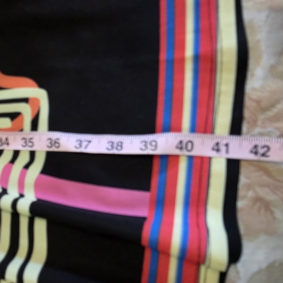 Colorful XL Geometric Print Dress - Picture 3 of 7